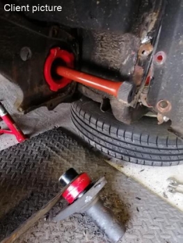 Federschwerter 4429 und 4433 VW Käfer Schräglenker tieferlegen Käfer hinten tieferlegen 8.59-96